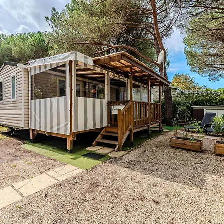 Mobilhome Bonheur Des Landes Feriehus *