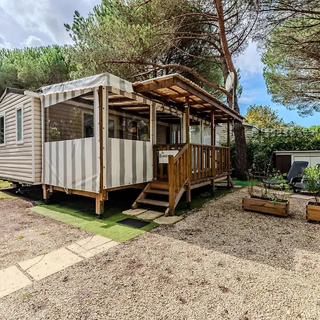 Feriehus Mobilhome Bonheur Des Landes Gastes